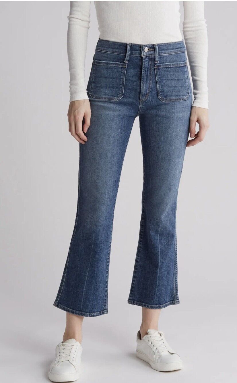 Joes Women’s HIGH RISE ABILENE high rise 26" crop bootcut Jeans size 26